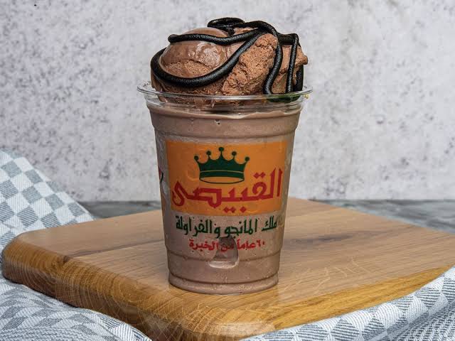 ميلك شيك شوكلاته